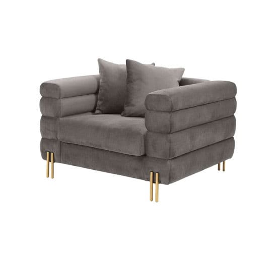 York Armchair Savona Grey