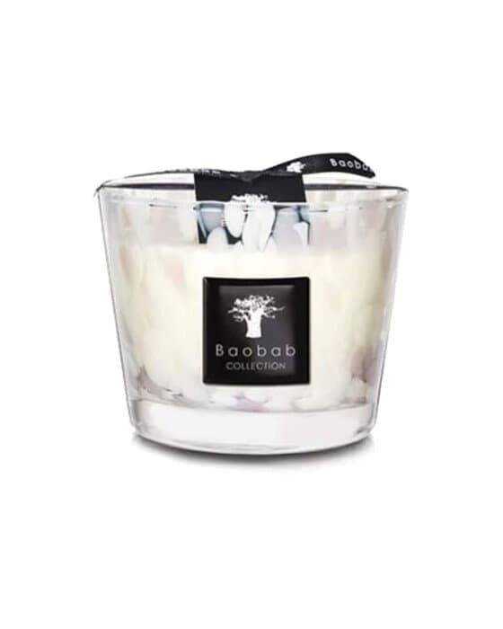 White Pearls Scented Candle
