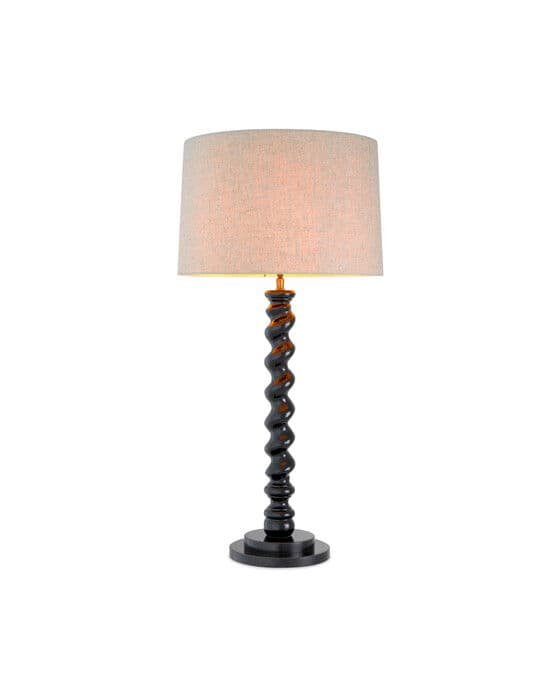 Massimo Table Lamp  Piano Black