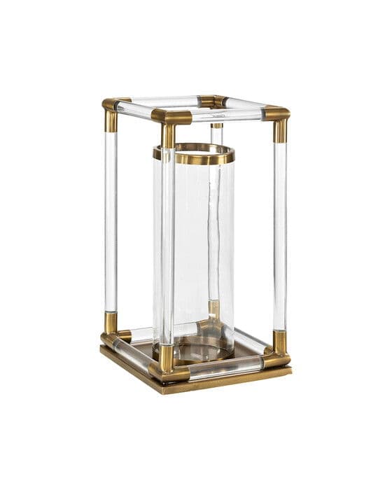 Baltimore kynttilälyhty antiikkimessinki