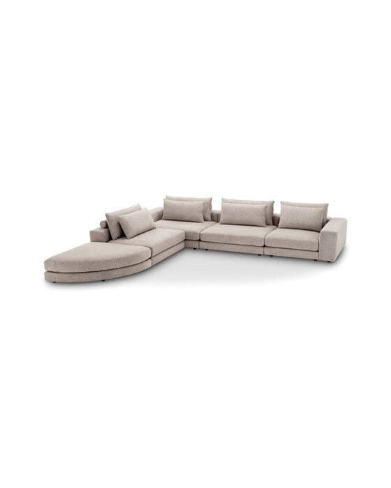 Lounge Club Sofa Nuoro Greige