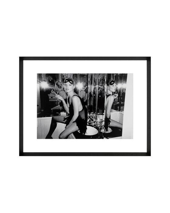 Kate Moss Backstage in London