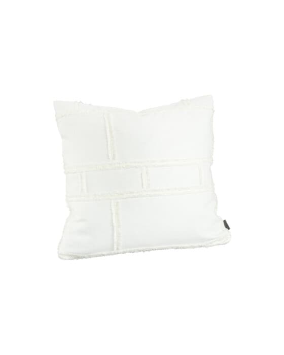 Abstract Fringe -tyynynpäällinen, off-white