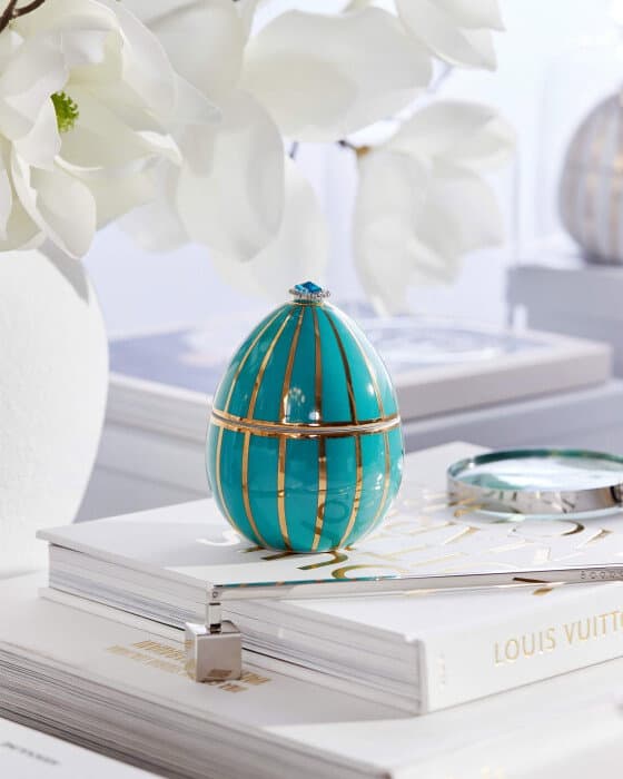 Royal Easter fabergé -tuoksukynttilä, turkoosi