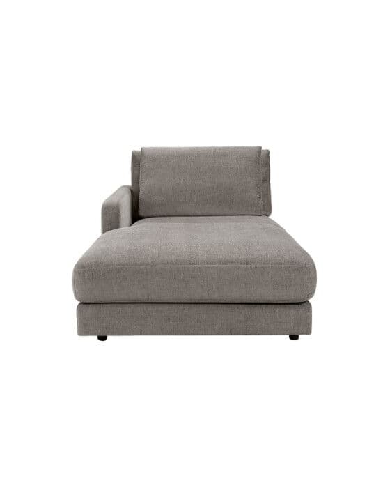 Reno Chaise Longue Hailey Taupe Left