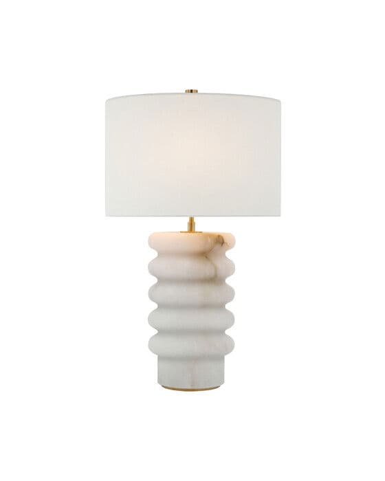 Onda Medium Table Lamp Alabaster