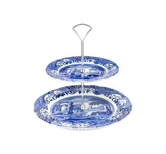 Blue Italian kakkulautanen