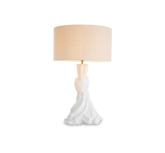 Banyan Table Lamp White