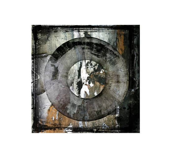 Abstract Circle Brown