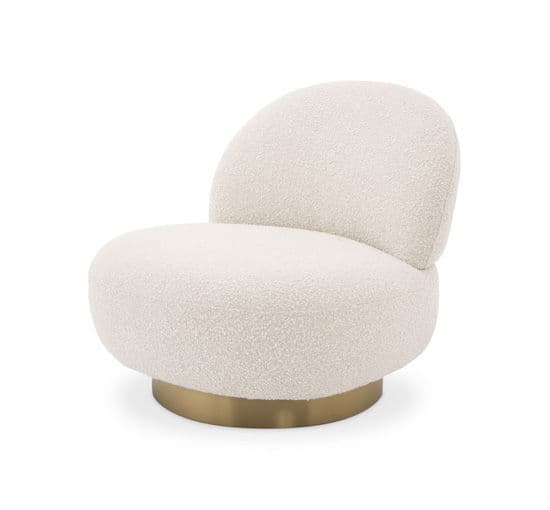 Clément nojatuoli bouclé cream