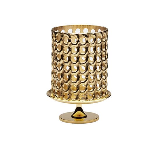 Pierre Forsell kynttilänjalka, messinki