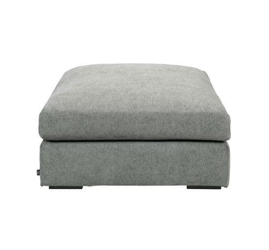 Tulum Ottoman True Grey