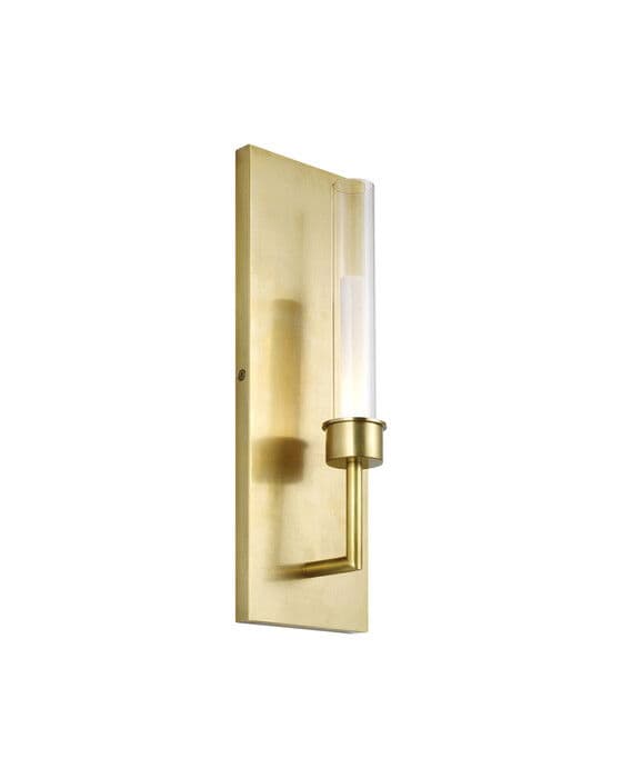 Linger Wall Sconce Natural Brass