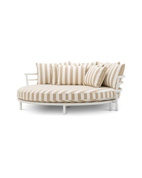 Laguno pyöreä sohva florent beige