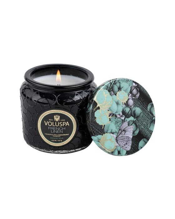 French Linen, petite jar -tuoksukynttilä