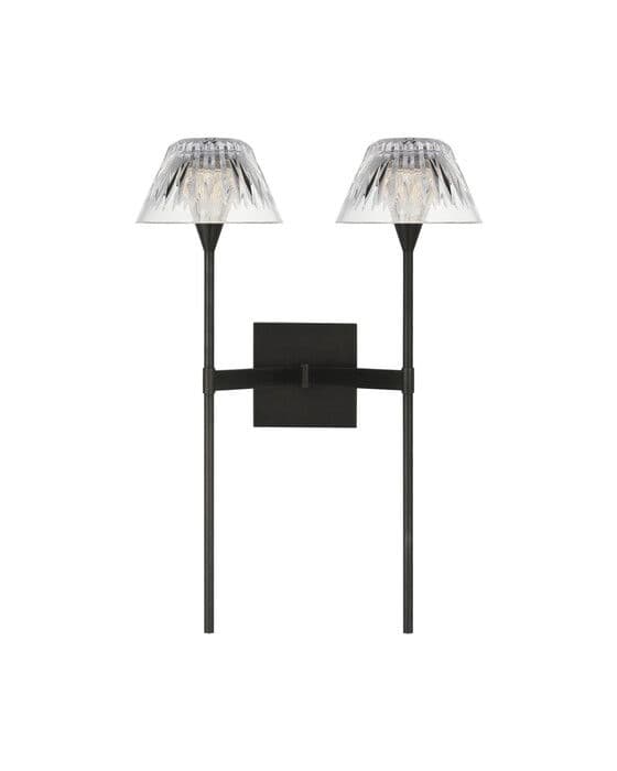 Blaze 19" 2 Light Tail Sconce Bronze