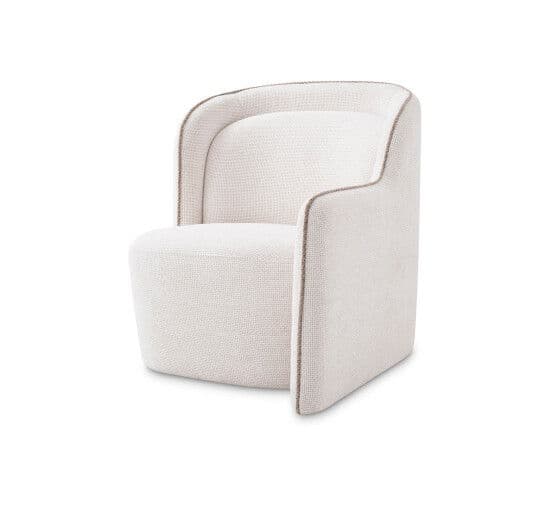 Barrier nojatuoli Lyssa Off-White oikea