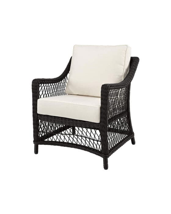 Marbella-nojatuoli, musta