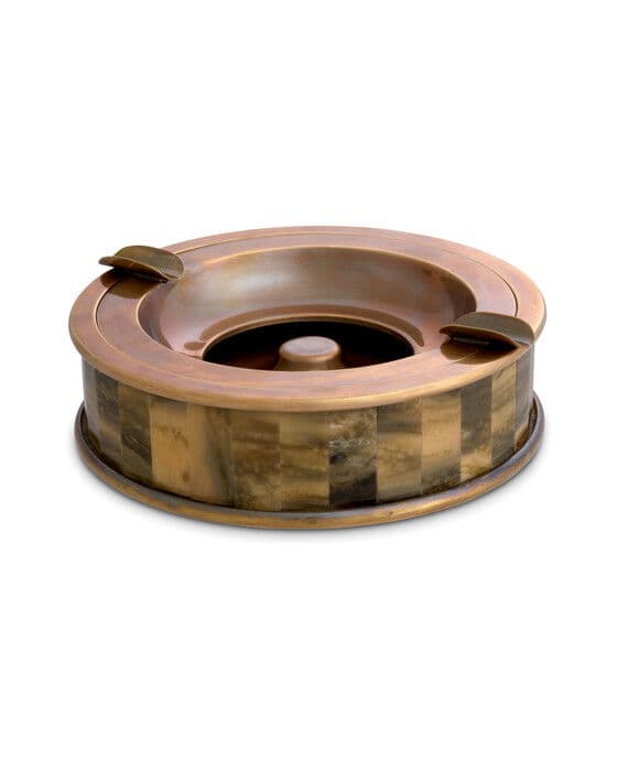 Bonham tuhkakuppi vintage brass