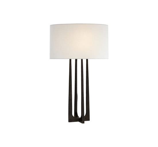 Scala Hand-Forged Table Lamp Black