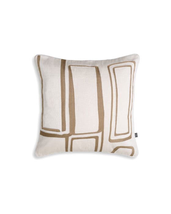 Ribeira Cushion White/Beige
