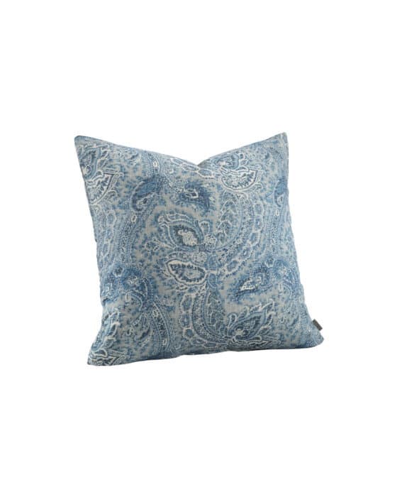 Elton Paisley tyynynpäällinen sininen