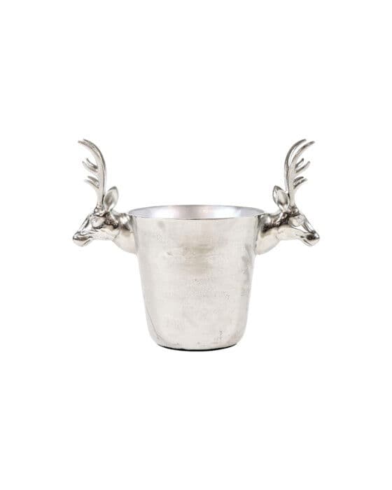 Hirvieläimet viininjäähdytin hopea
