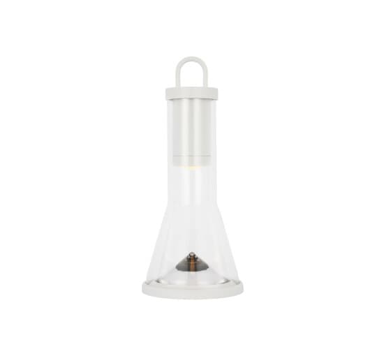 Kandella Accent Rechargeable Table Lamp Matte White