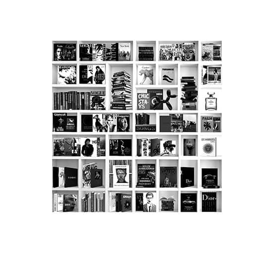 Book Case Fashion valkoinen