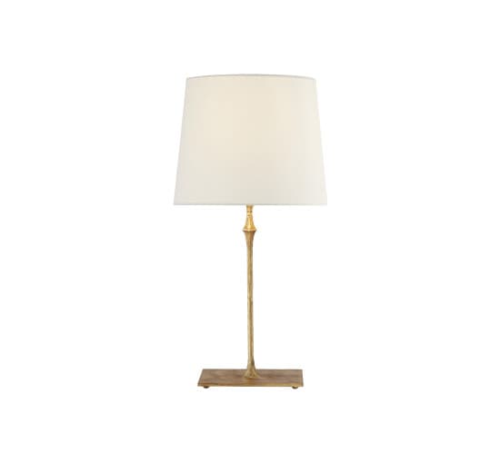Dauphine Bedside Lamp Gilded Iron/Linen