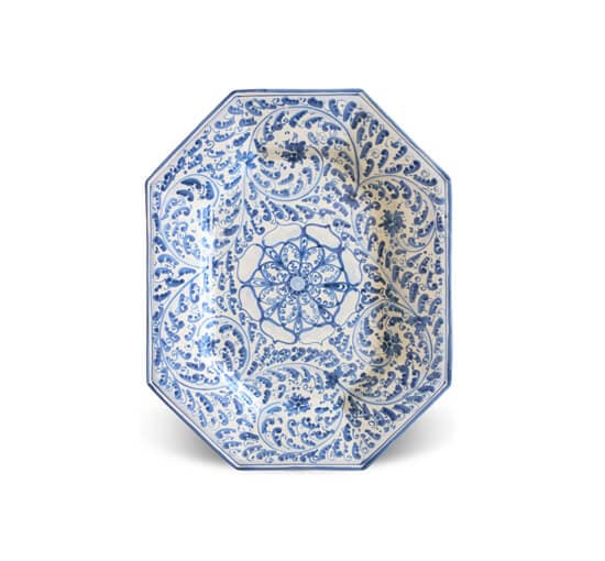 Marzamemi Serving Dish Blue