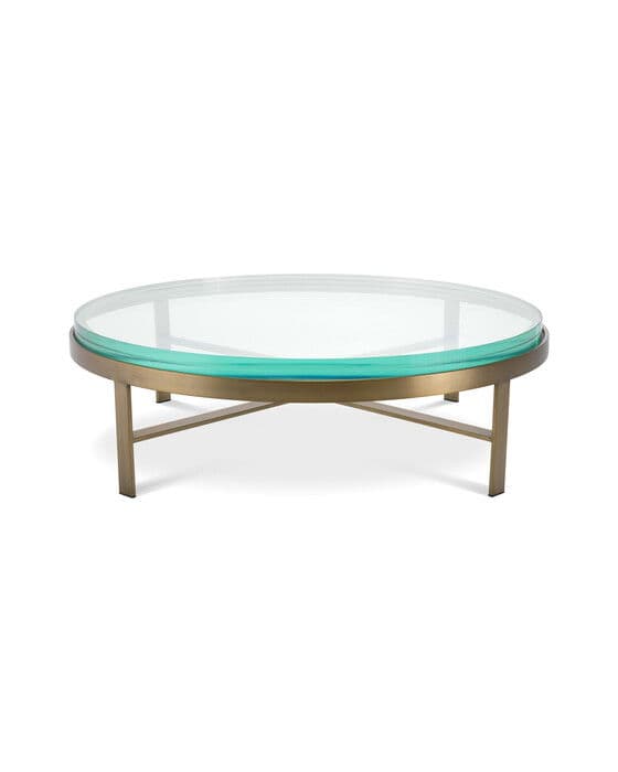 Hoxton sohvapöytä brushed brass finish