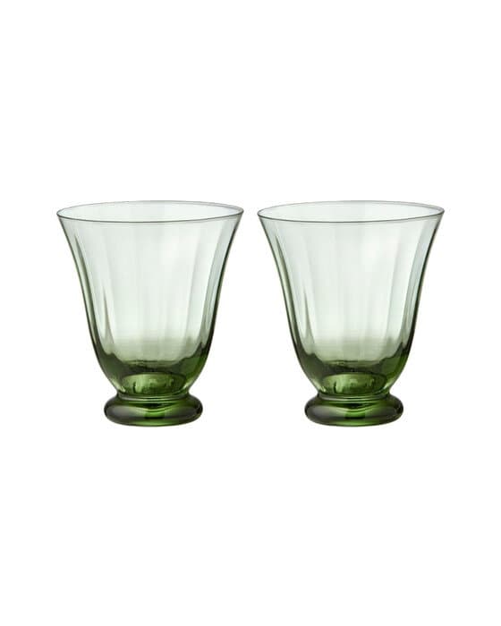 Olive lasi vihreä 2-pack