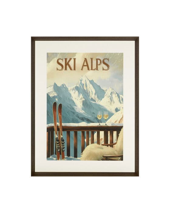 Serenity of Ski Alps