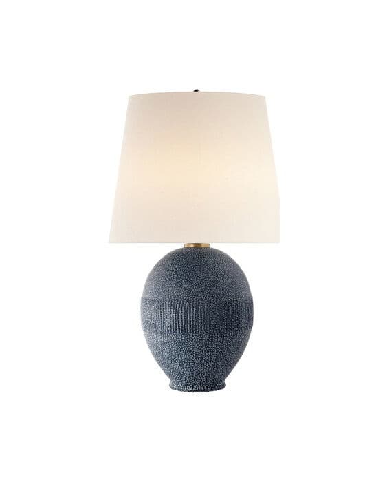Toulon Table Lamp Beaded Blue