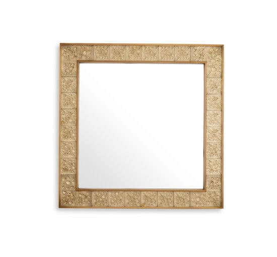 Mellot peili antiikki messinki