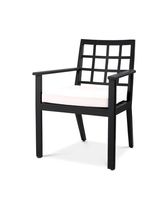Cap-Ferrat-tuoli, musta
