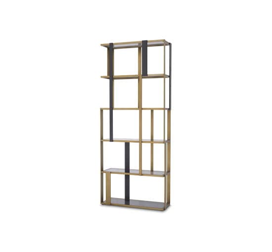 Clio Cabinet Brushed Brass