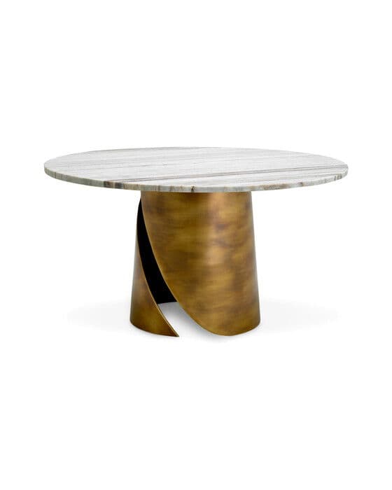 Nuova sohvapöytä antiikkinen messinki