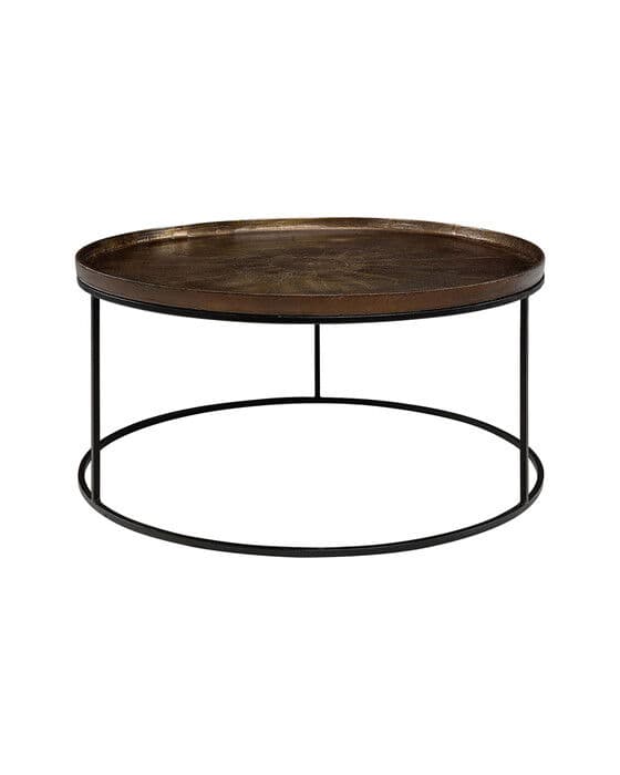 Fabio-sohvapöytä, pronssi/musta