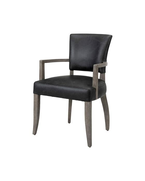 Maggie käsinojallinen tuoli musta