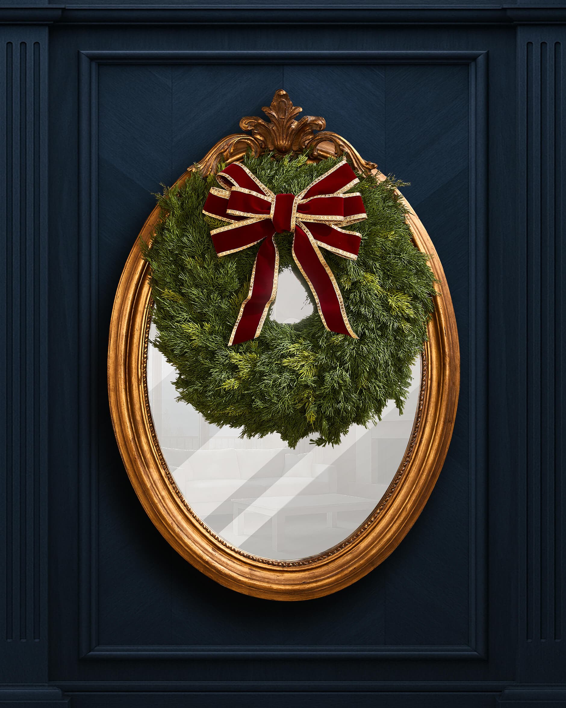 Sypressikranssi Ø70cm