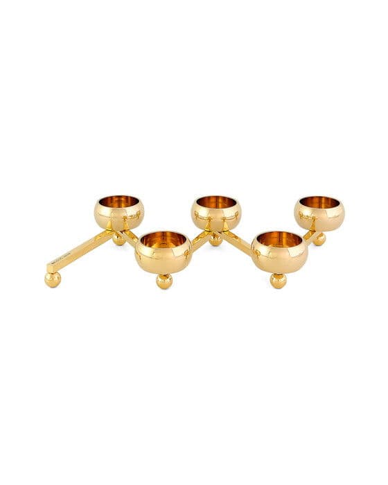 Kynttilänjalka Constella, messinki