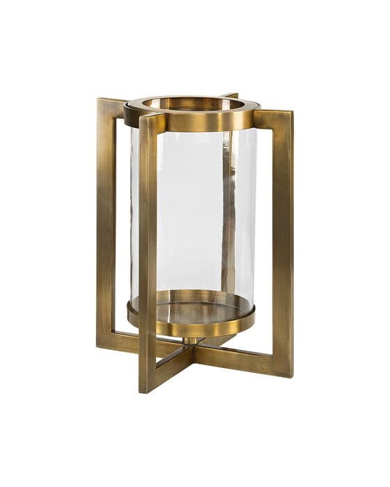 Verano-kynttilälyhty messinki