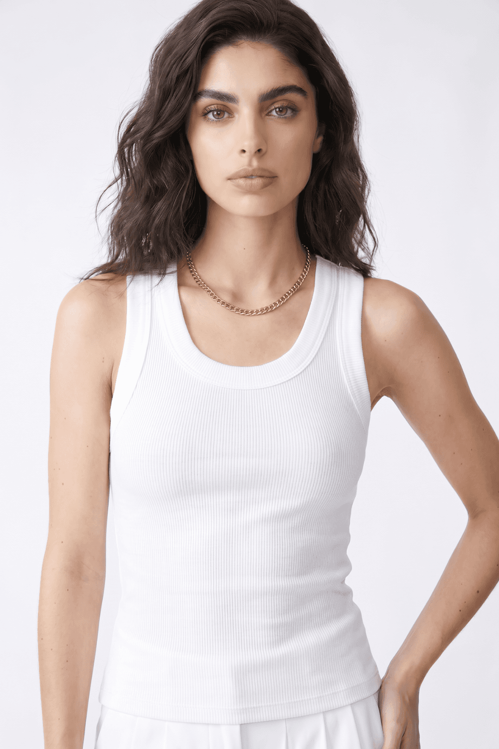 Sari Top White