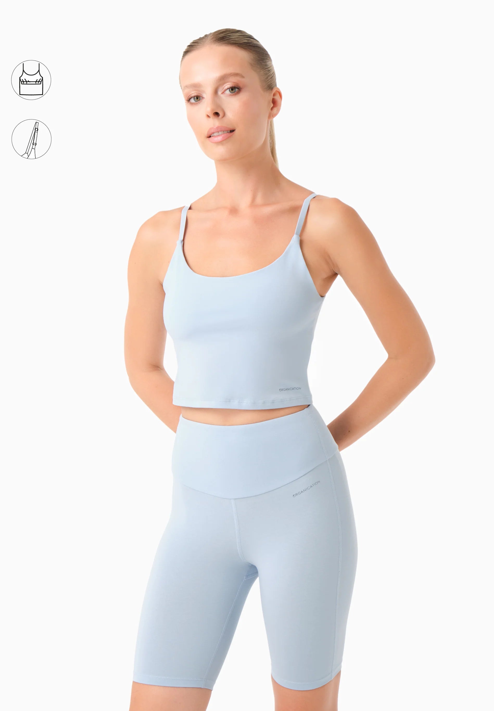 Tarra Croptoppi Seashell Blue