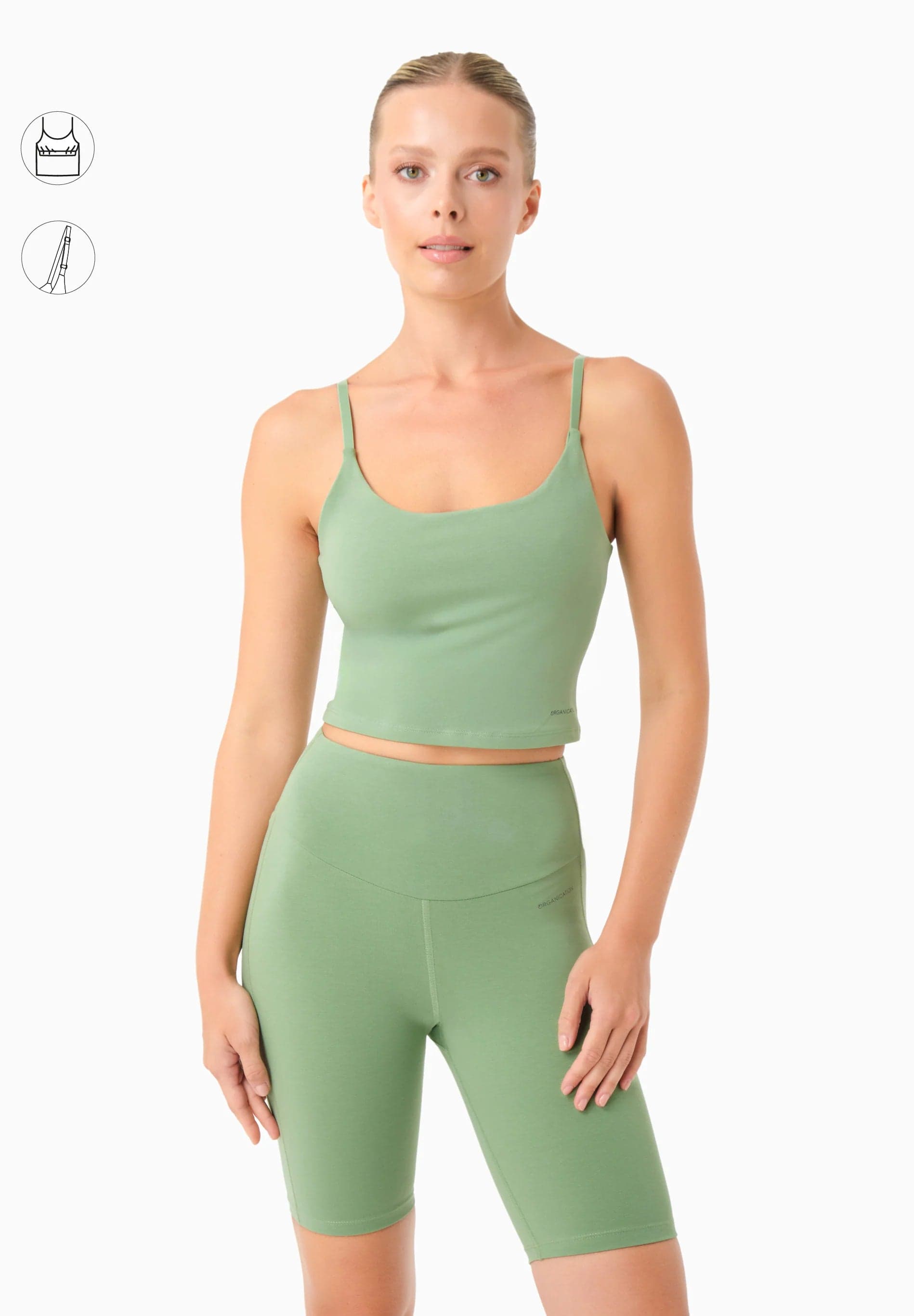 Tarra Croptoppi Mineral Green