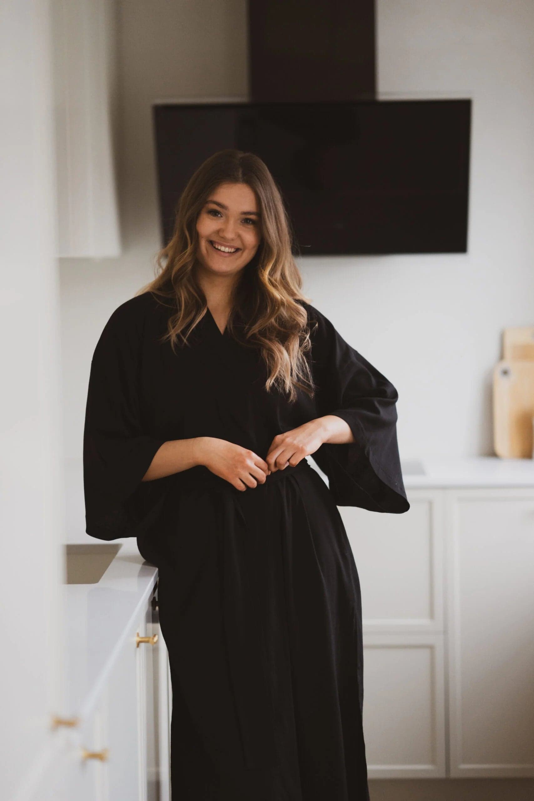 Nola Kimono Musta
