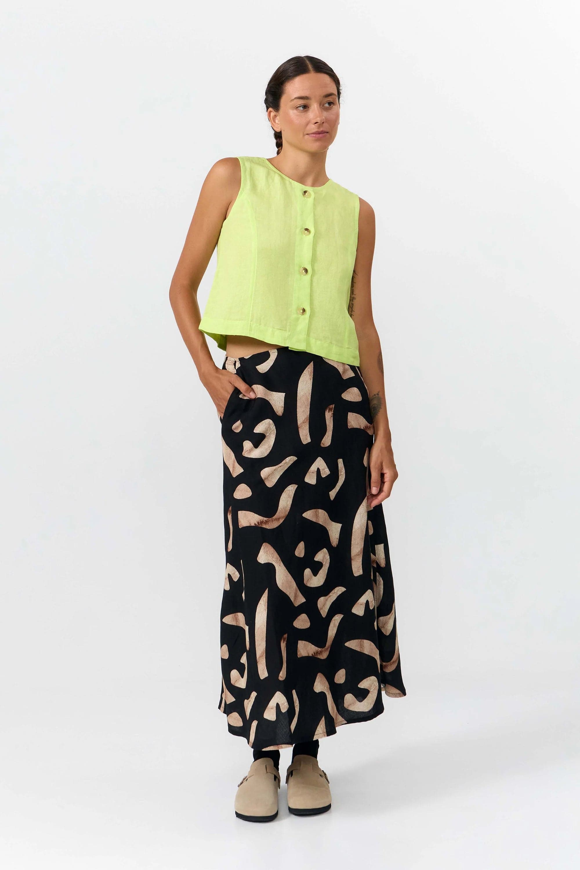 Belen Hame Print Stones