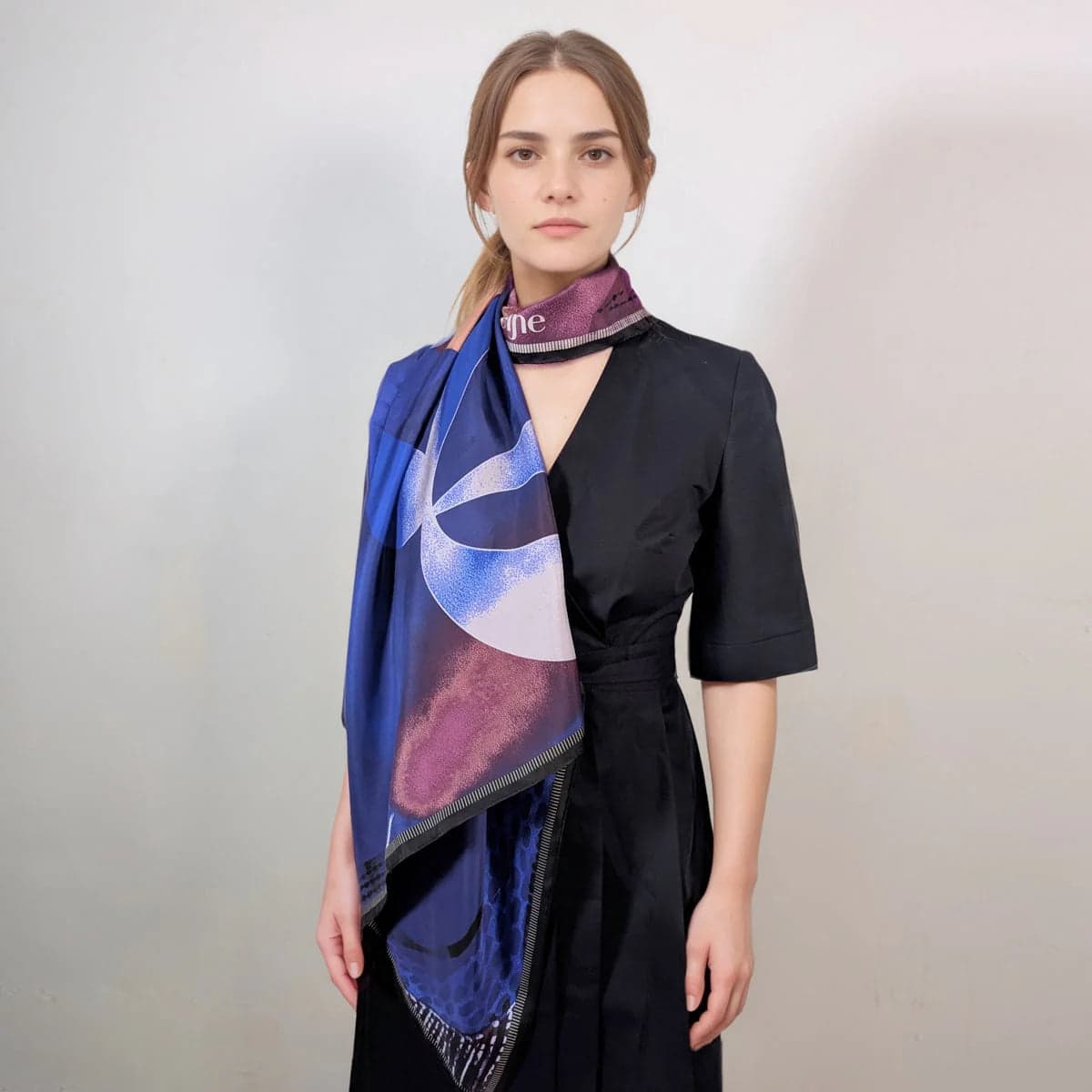 Into The Blue Scarf Blue